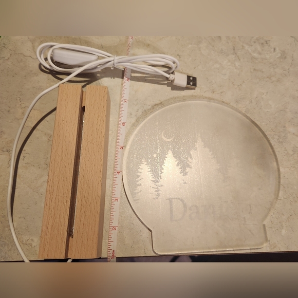 NEW Custom Built "Daniel" Mountain Sky Lamp - Picture 2 of 2